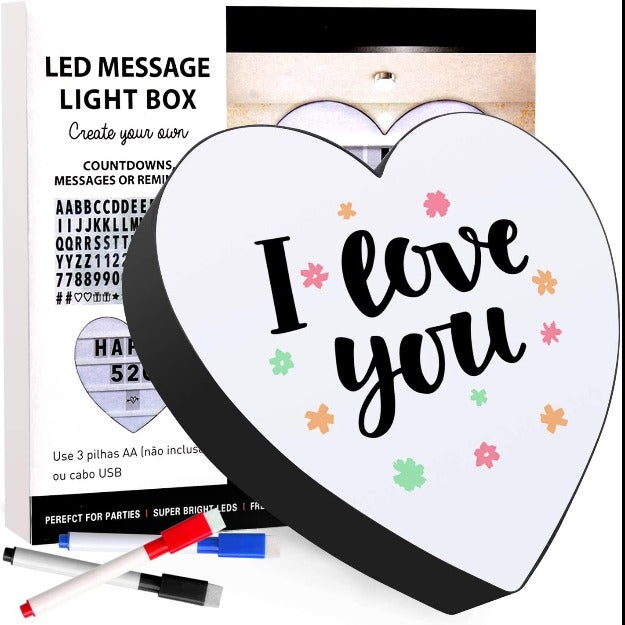 Scribble Light Box | Heart Chronos