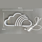 Neon Sign Light | Wall Hanging | Cloud with Rainbow