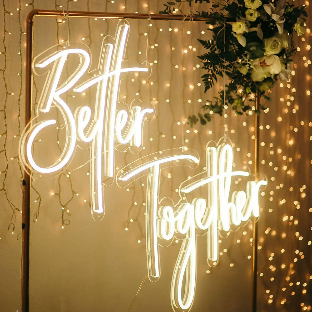 Better Together Neon Sign Light CHRONOS