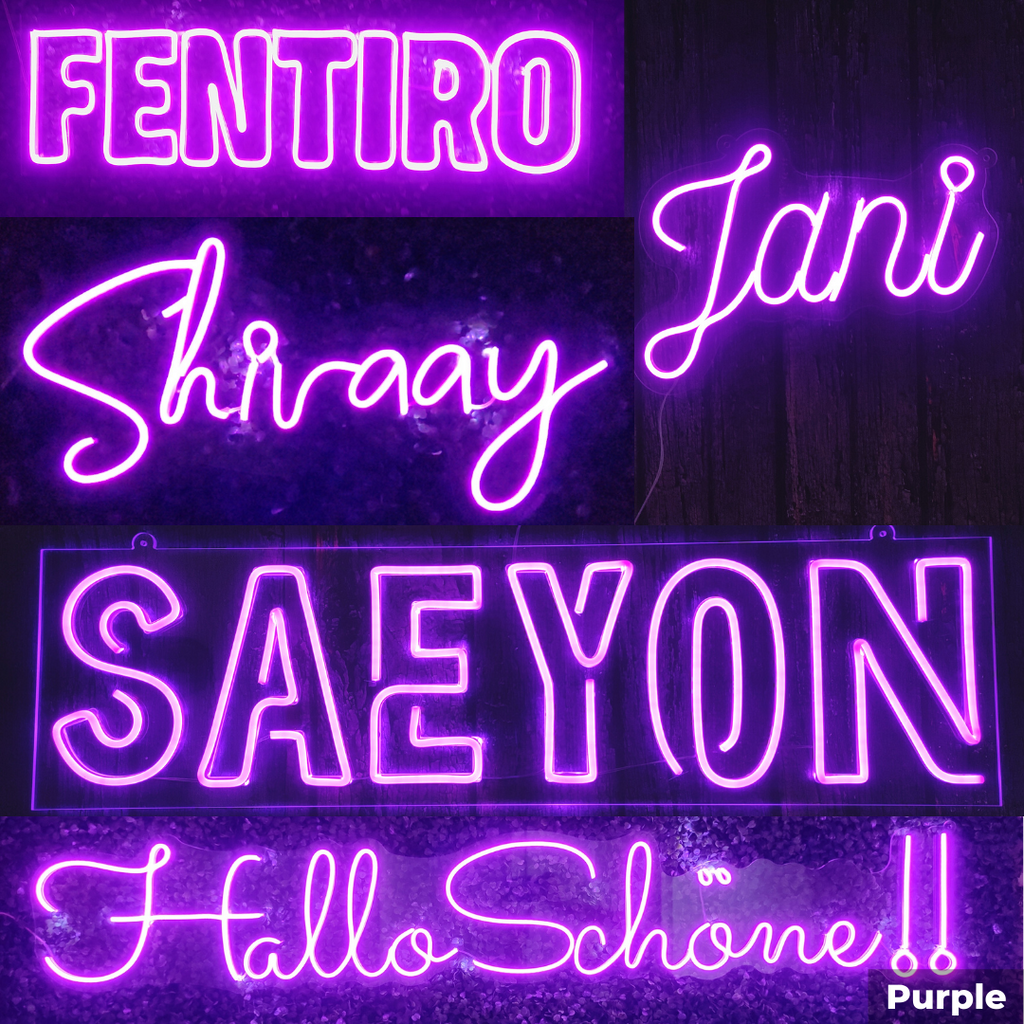 Illuminate your Space with a Custom Neon Sign Light – Chronos Lights