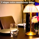 Cupola Portable Rechargeable LED Table Lamp | Cordless 3 Color Touch Sensor | Chronos Lights