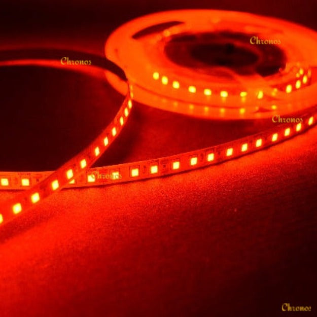 LED Strip Light 2835 SMD LED 120 LED Per Meter Red | Chronos lights