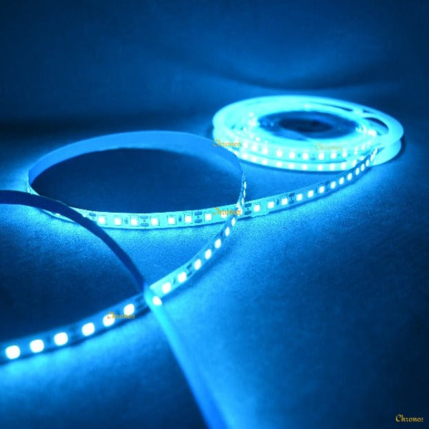 LED Strip Light 2835 SMD LED 120 LED Per Meter Ice Blue | Chronos lights