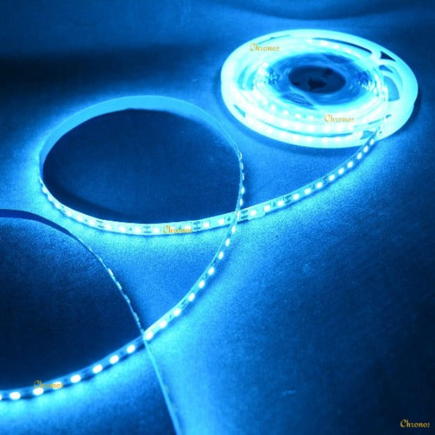 LED Strip Light 2835 SMD LED 120 LED Per Meter Ice Blue | Chronos lights