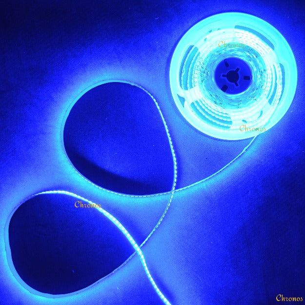 LED Strip Light 2835 SMD LED 240 LED Per Meter Blue | Chronos lights