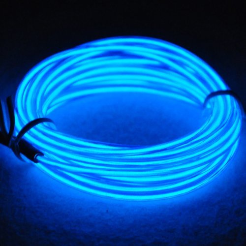 Neon Electroluminescent EL Wire Lights | 2AA Battery Operated - Chronos
