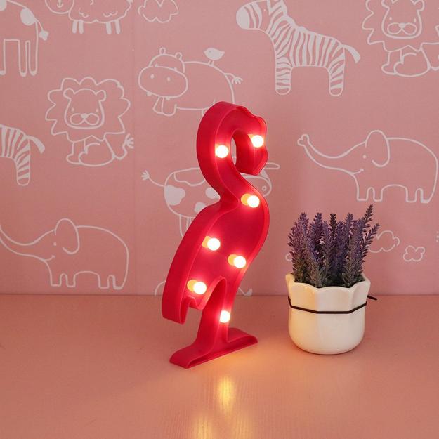 Marquee LED Light - Flamingo Shape - Chronos