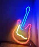 Neon Sign Light | Wall Hanging | Guitar