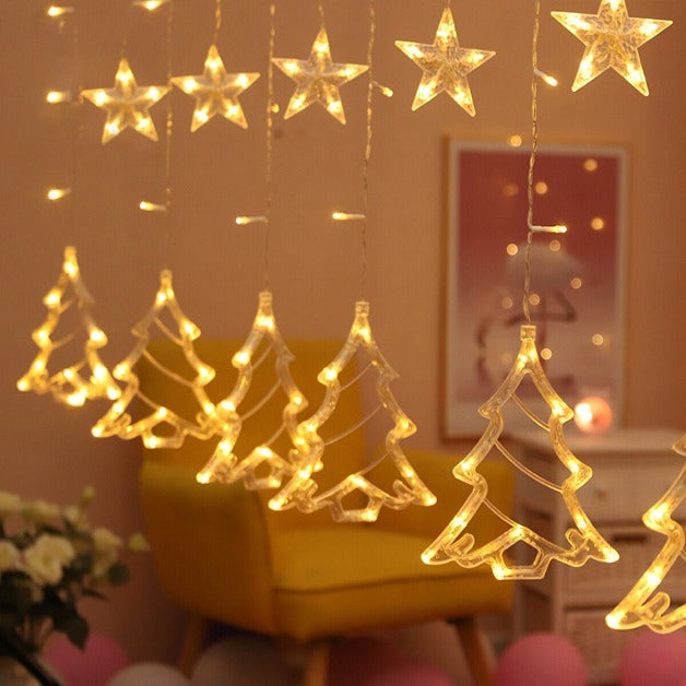 Christmas Tree Curtain Lights | WW | Chronos 