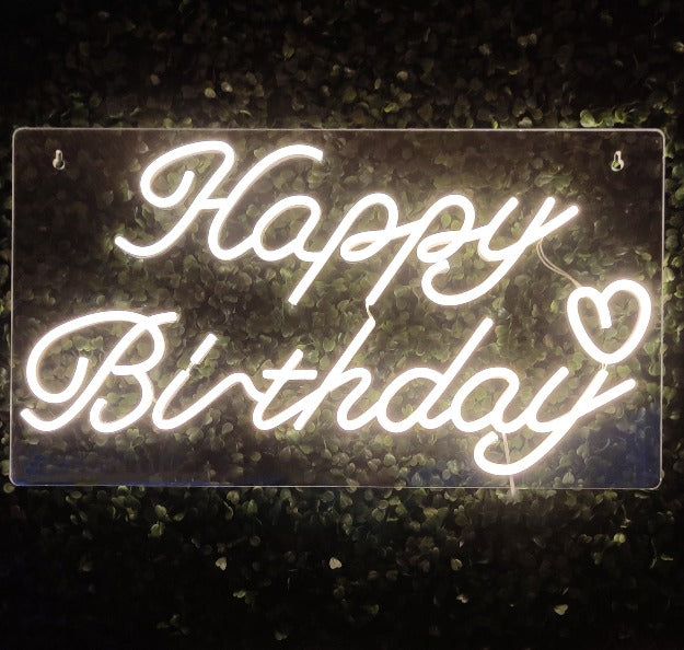 HAPPY BIRTHDAY WW | NEON SIGN LIGHT CHRONOS