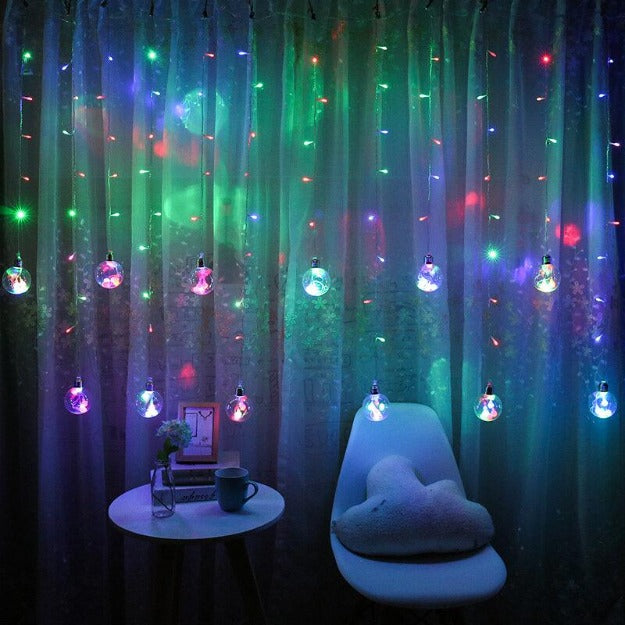 Wish Ball Curtain Lights | Multi LED | 138 LEDs