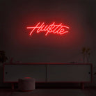 Hustle Neon Sign Neon Signage Chronos lights