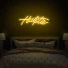 Hustle Neon Sign Neon Signage Chronos lights