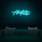 Hustle Neon Sign Neon Signage Chronos lights