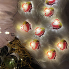 Santa led string lights warm white - Chronos