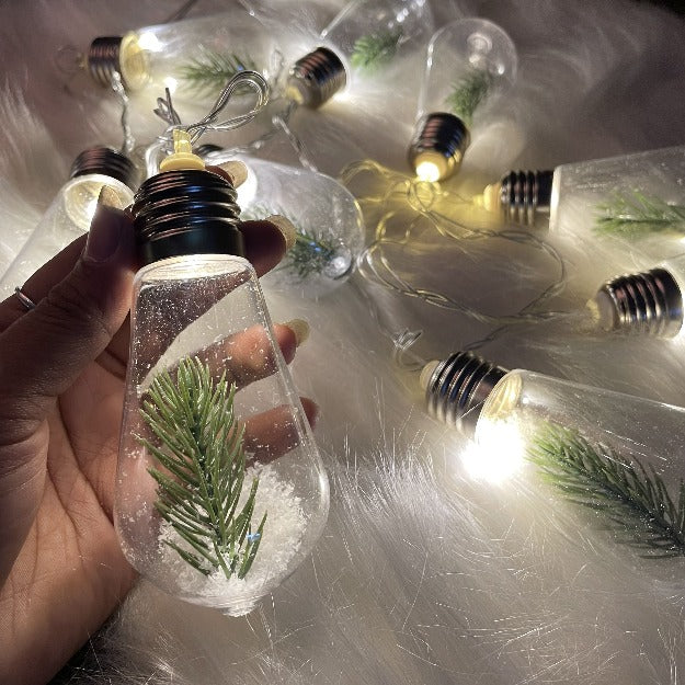 Christmas Bulb led string lights warm white - Chronos