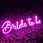 BRIDE TO BE PINK NEON SIGN LIGHT CHRONOS