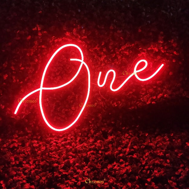 One Red | Neon Sign Lights Chronos