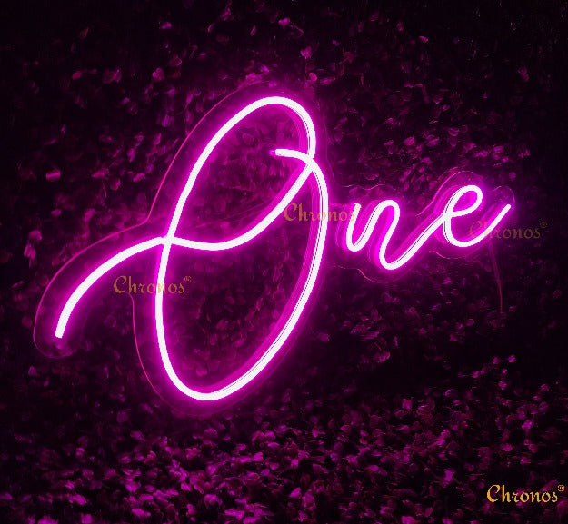One Pink | Neon Sign Lights Chronos