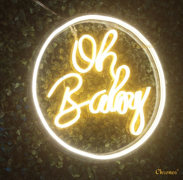 Oh Baby Neon Sign Light | WW-Y | Chronos