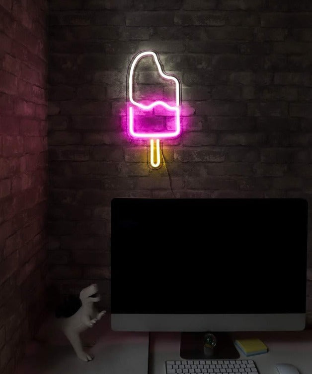 Neon Sign Light | Wall Hanging | Ice Candy