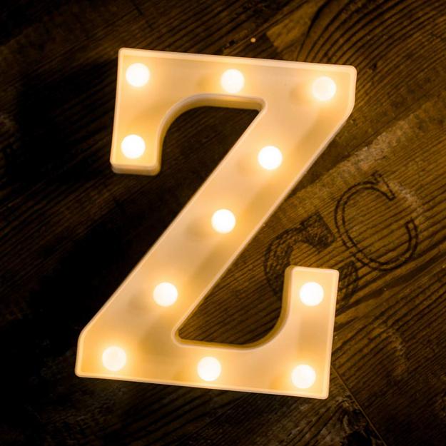 Marquee Letter Sign Lights - Alphabet Z - Chronos