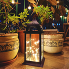 Vintage Decorative Lantern with Fairy Lights | Battery Operated