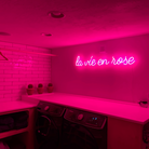 Lavie en rose Neon Sign Neon Signage Chronos lights