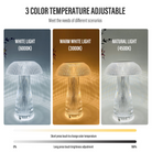 Mushroom Reflection Portable LED Crystal Table Lamp