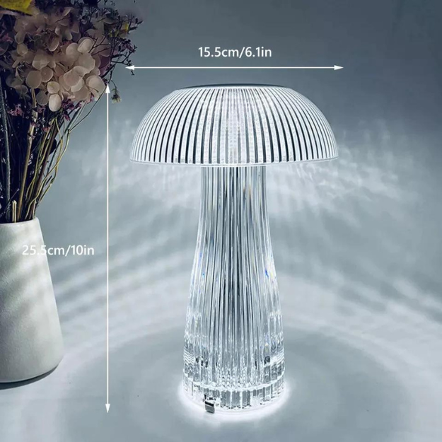 Mushroom Reflection Portable Table Lamp | Whimsical Illumination ...