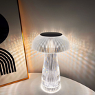 Mushroom Reflection Portable LED Crystal Table Lamp