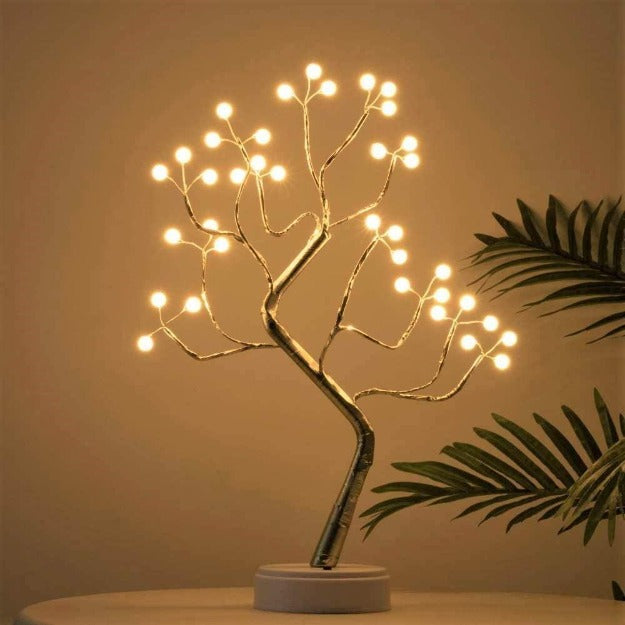 Bonsai Spirit Tree with Pearl Lights Table Lamp | Warm White