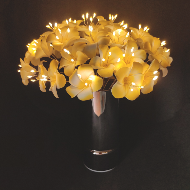 Flower Bouquet | Copper wire Fairy Light | Warm White