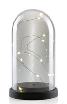 Glass Bell Jar with Fairy Lights - Chronos
