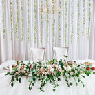 Chronos Lights warm white leaves garland curtain lights perfect for Ganpati and wedding décor