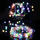 Copper Wire Fairy LED String Lights - 3AA Battery Operated - Multi LED