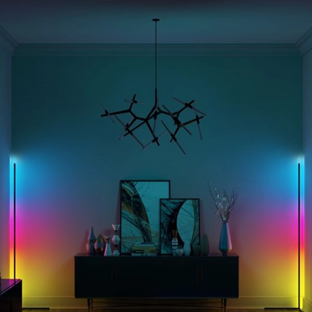 Rgb floor best sale lamp corner