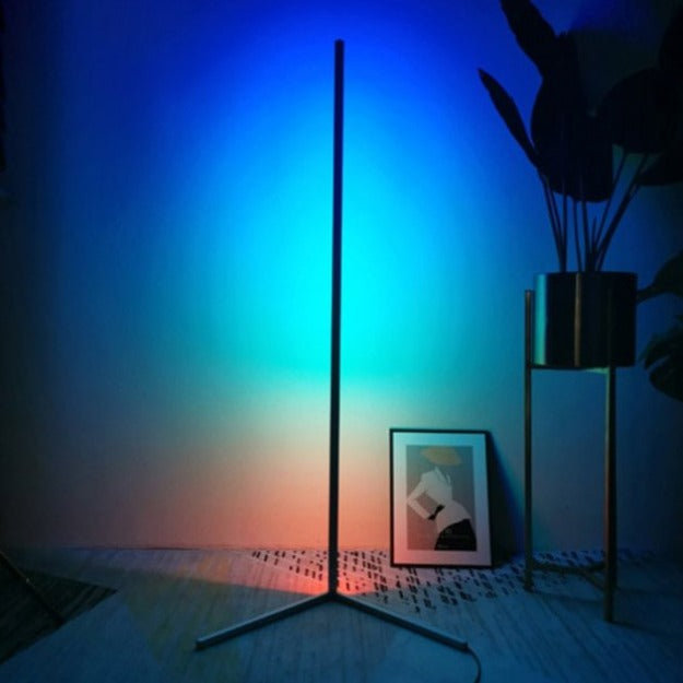 Smart RGB Corner Floor Lamp | Remote Control Color Changing | Chronos Lights