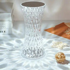 Curvy Reflection Portable LED Crystal Table Lamp | Chronos Lights