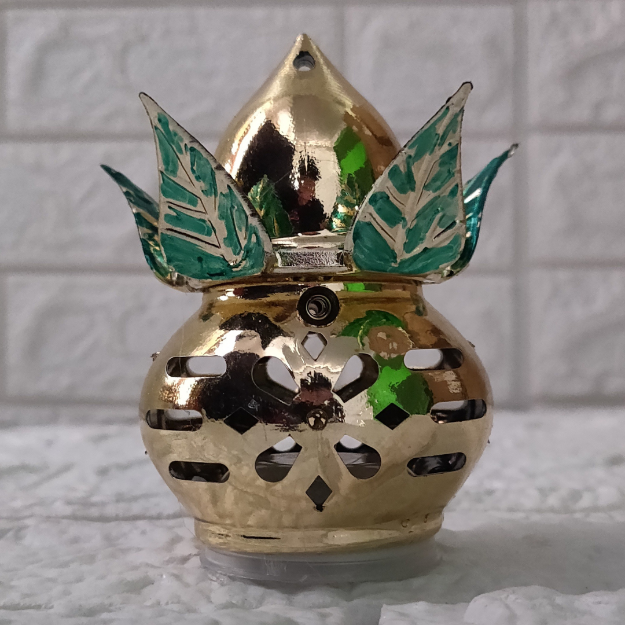 Divine Pooja Lamp Set – Enhance Ganesh Chaturthi Decorations