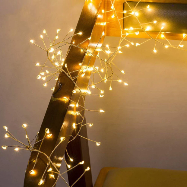 DIY copper wire fairy LED string lights perfect for bottle décor, crafts, and creative projects