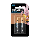Duracell Ultra Alkaline size AA Batteries 1.5V Pack of 2