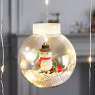 Snowman Wishball Curtain Lights | WW | Chronos