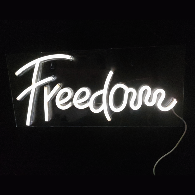 Neon Sign Light | Wall Hanging | Freedom