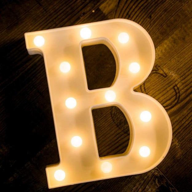Marquee Letter Sign Lights - Alphabet B - Chronos