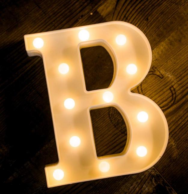 Marquee Letter Sign Lights - Alphabet B - Chronos
