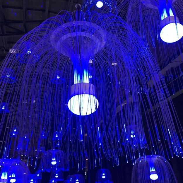 Jelly Fish Hanging Lights, Multi LED, Lamp, Night Light, Chronos Lights