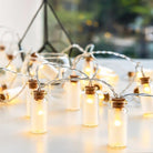 Mini Glass Jar String Lights - Warm White LED