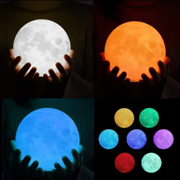 3D Moon Lamp chronos