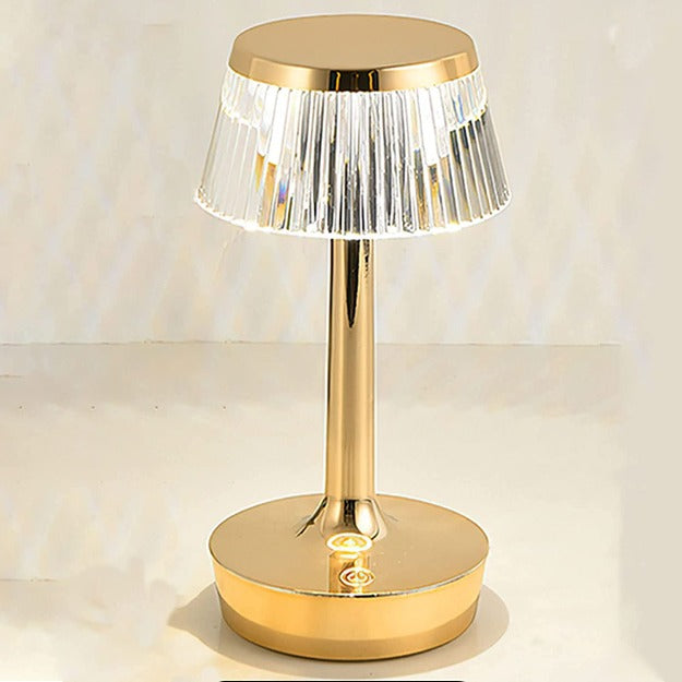 Diamond Reflection Portable LED Crystal Table Lamp | Chronos Lights